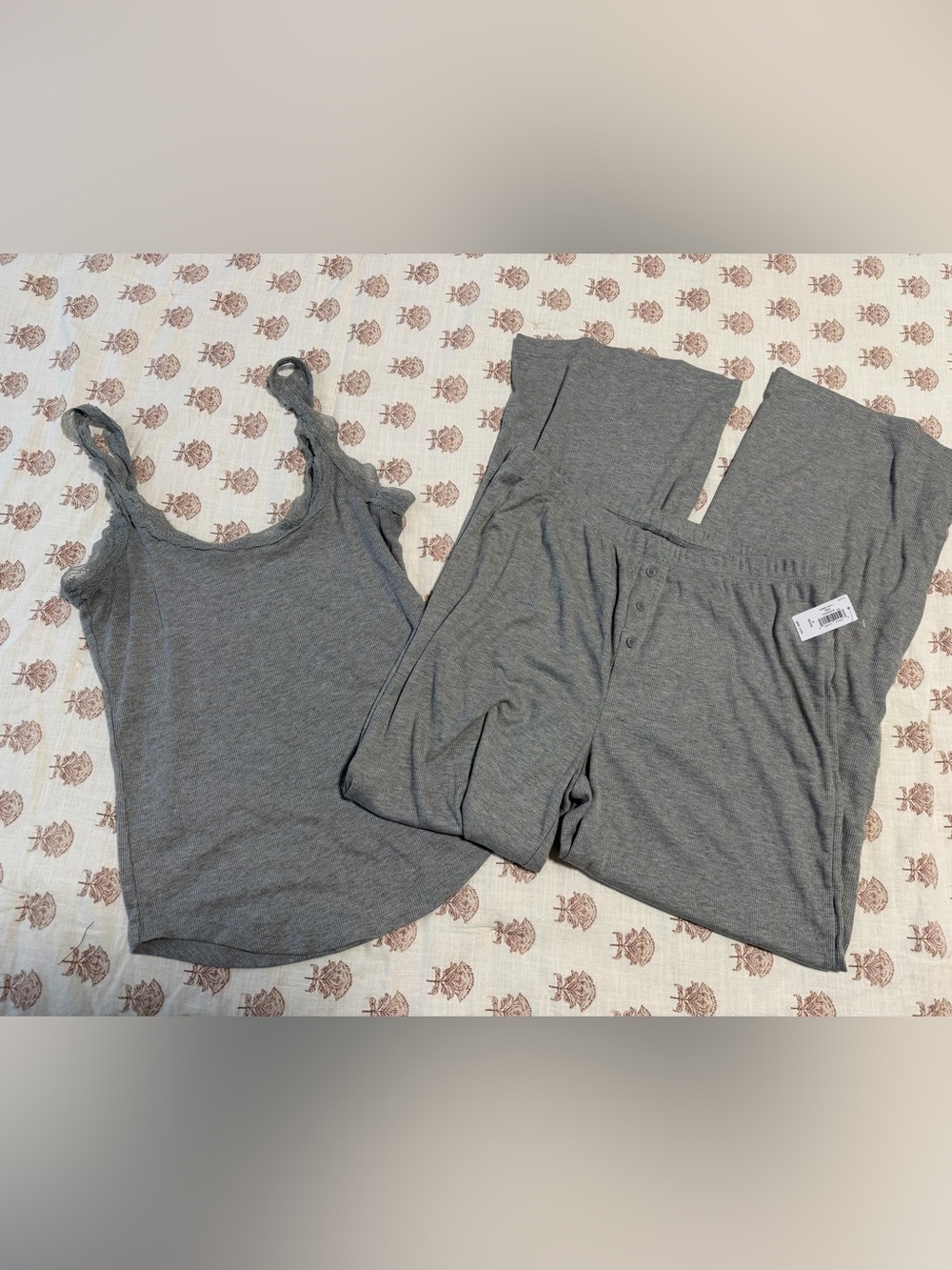 Gap Ribbed Pajama Set